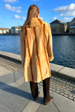 Beige mink swinger - Vintage