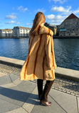 Beige mink swinger - Vintage