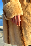 Beige mink swinger - Vintage