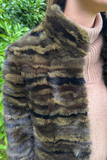 Camouflage mink pels - Vintage