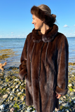 Mahogany swinger mink - Vintage