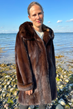 Mahogany swinger mink - Vintage