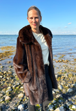 Mahogany swinger mink - Vintage