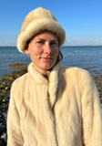 Palomino mink frakke - Vintage
