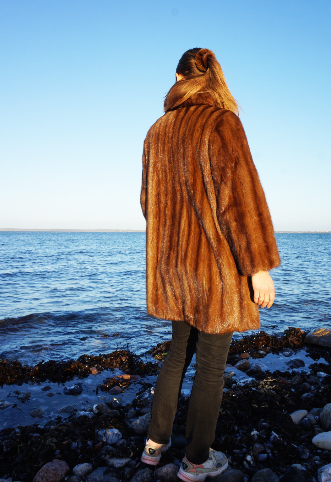 Brun mink pels - Vintage