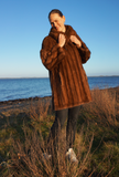Brun mink pels - Vintage